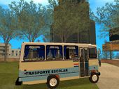 Mercedes Benz LO-608D Cuatro Ases TRASPORTE ESCOLAR DE PARAGUAY (Paraguay School Bus)